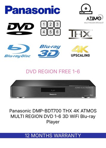 Panasonic dmp bdt700 thx - panasonic, 4k
