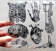 Clear stamps steampunk body - steampunk,