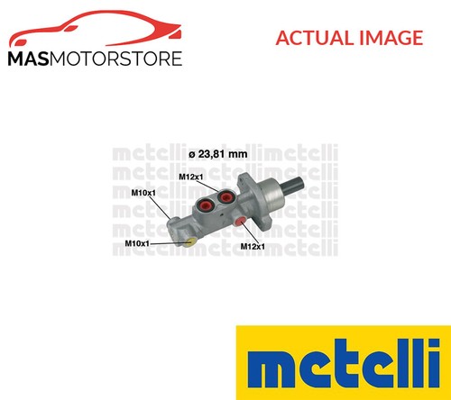 Brake master cylinder metelli - brake,