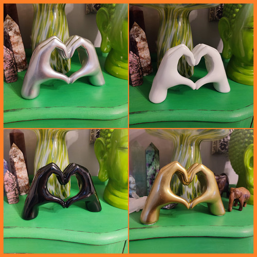 Heart hands love ornament - of,