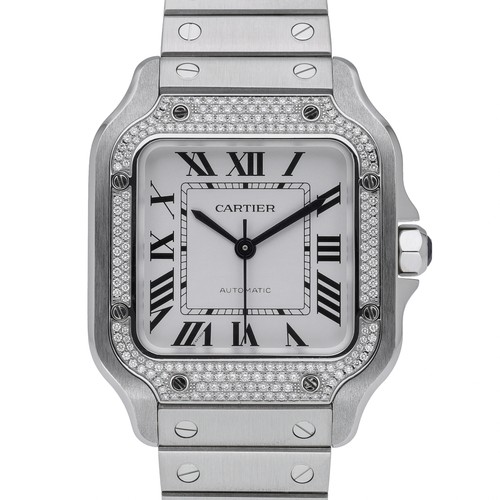 Cartier santos w4sa0005 with - cartier,