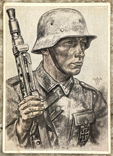 German Panzerwaffe Soldier WW2