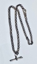 Vintage 18"Solid Silver Albert