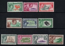 PITCAIRN ISLANDS SG 1- 8 1940 GVI DEFINITIVE SET MNH CAT £80