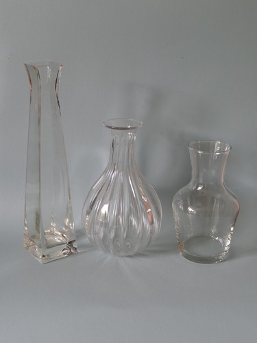 Unusual shaped vintage - shaped, clear