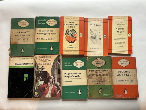 Penguin books vintage - 10, x