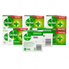 12 x Dettol Soap Bars  100g 6X