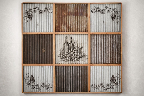 Salvage reclaimed corrugated - salvage,