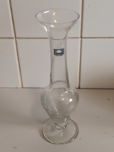 Vintage rayware glass - vintage, bud