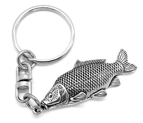 Common carp fish - common, keyring