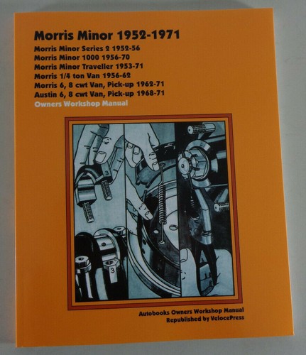 Repair manual morris minor - repair,