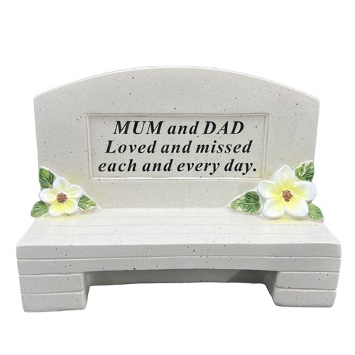 Special mum and dad - special, graveside