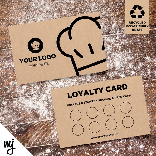 Kraft loyalty card printing - loyalty,