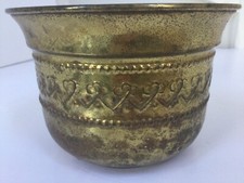 Vintage Brass Indian Etched