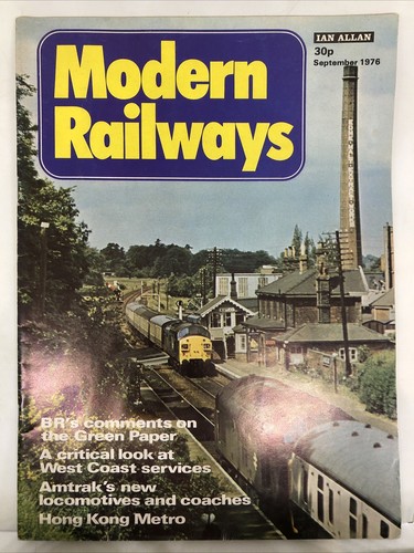 Modern railways magazine - railways,