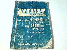 Spare parts list/spare parts