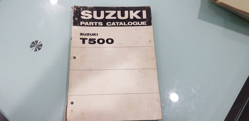 Suzuki t500 parts catalogue - suzuki,