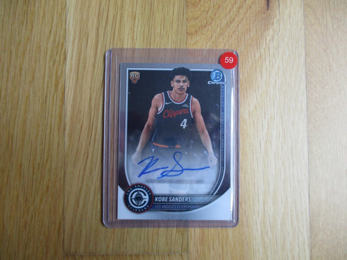 Kobe sanders nba - tc, topps