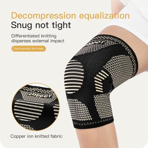 Copper knee support brace - knee,