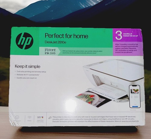 Deskjet 2810e wireless - 2810e,