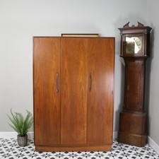 Plan double wardrobe teak - g,