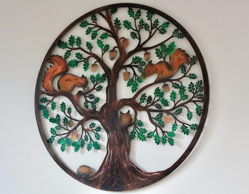 Large colourful squirrel owl - squirrel,