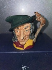 Royal Doulton Miniature Character Toby Jug Pied Piper D6514 Geoff Blower