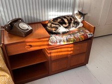 Nathan mid century telephone table