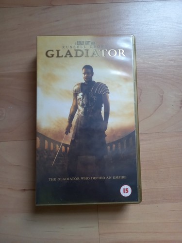 Gladiator vhs video - gladiator,