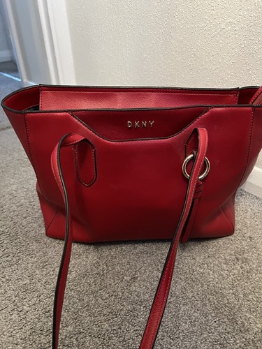 Red dkny handbag - dkny, for