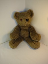 Vintage Brown Teddy Bear In Good Condition Cuddly Bear Collectors Toy