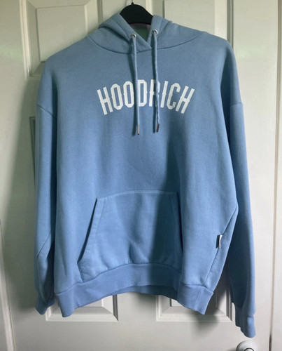 Hoodrich blue pullover hoodie - hoodrich,
