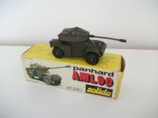 SOLIDO ARMY MILITARY PANHARD AML90 REF240 TANK ARMOURED CAR  BOXED*FREE POSTAGE*