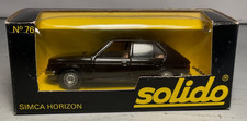 Solido France Simca Horizon No 76 Brown Diecast Model In Original Box