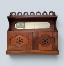 Antique inlaid mahogany - inlaid,