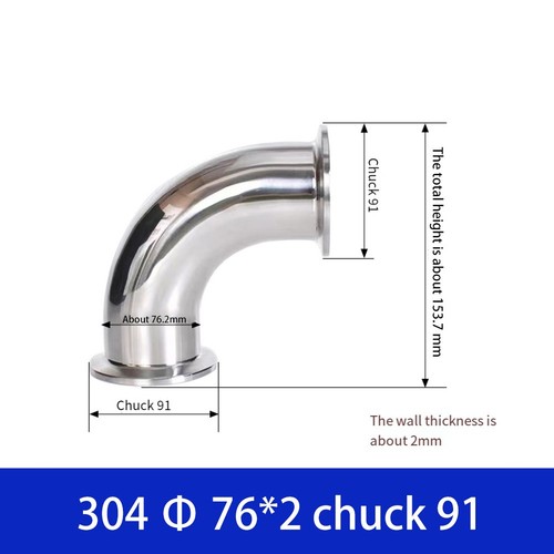 Tri clamp connection degree - tri,