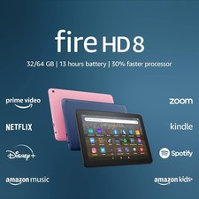 Amazon Fire HD 8 Tablet w/