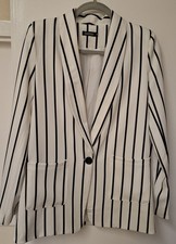 Boohoo White with Black