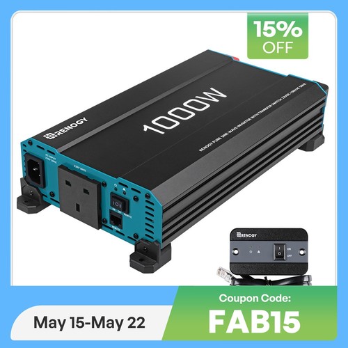 Renogy 1000w pure sine - renogy, wave