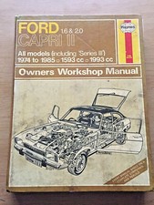 Ford Capri II 1.6 & 2.0 Haynes