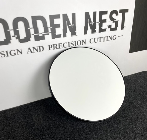400mm white gloss black - gloss,