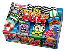 United Oddsocks Petrol Heads 6 Odd Socks Gift Box - Mens Size 6-11