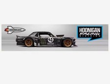 Hoonigan Ford Mustang Ken Block 43 Flag Banner 45x180cm Retro Gift UK Fast P&P