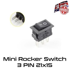 Rocker Switch Black  Mini 3