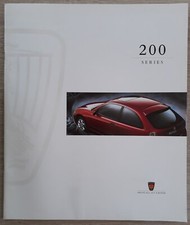 Rover 200 Series LF Brochure