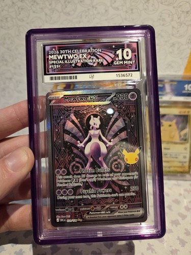 Ace perfect mewtwo ex - ace, 10