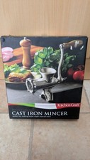Kitchen Craft Cast Iron Manual Mincer - Complete