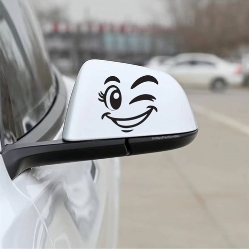 Car winky eye face - face, wing