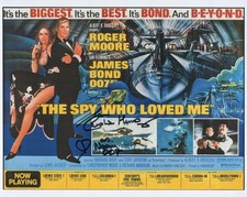 Caroline Munro signed 007 Bond