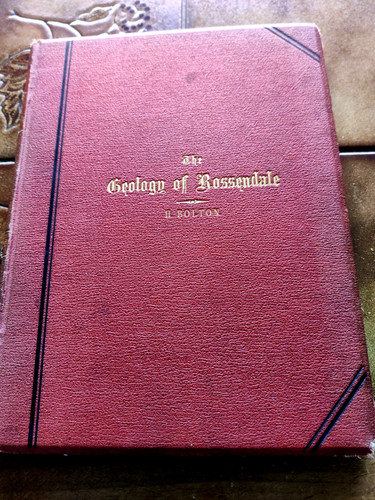 Vintage book the geology - vintage,